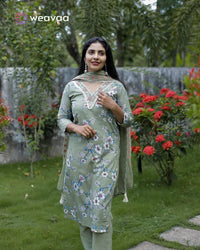 buy-casual-floral-kurti-with-bottom-and-dupatta