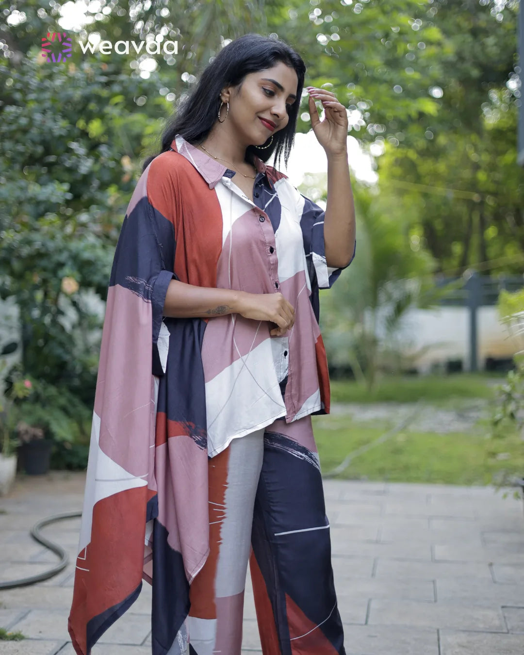 collar-neck-tunic-and-pant-set-for-women