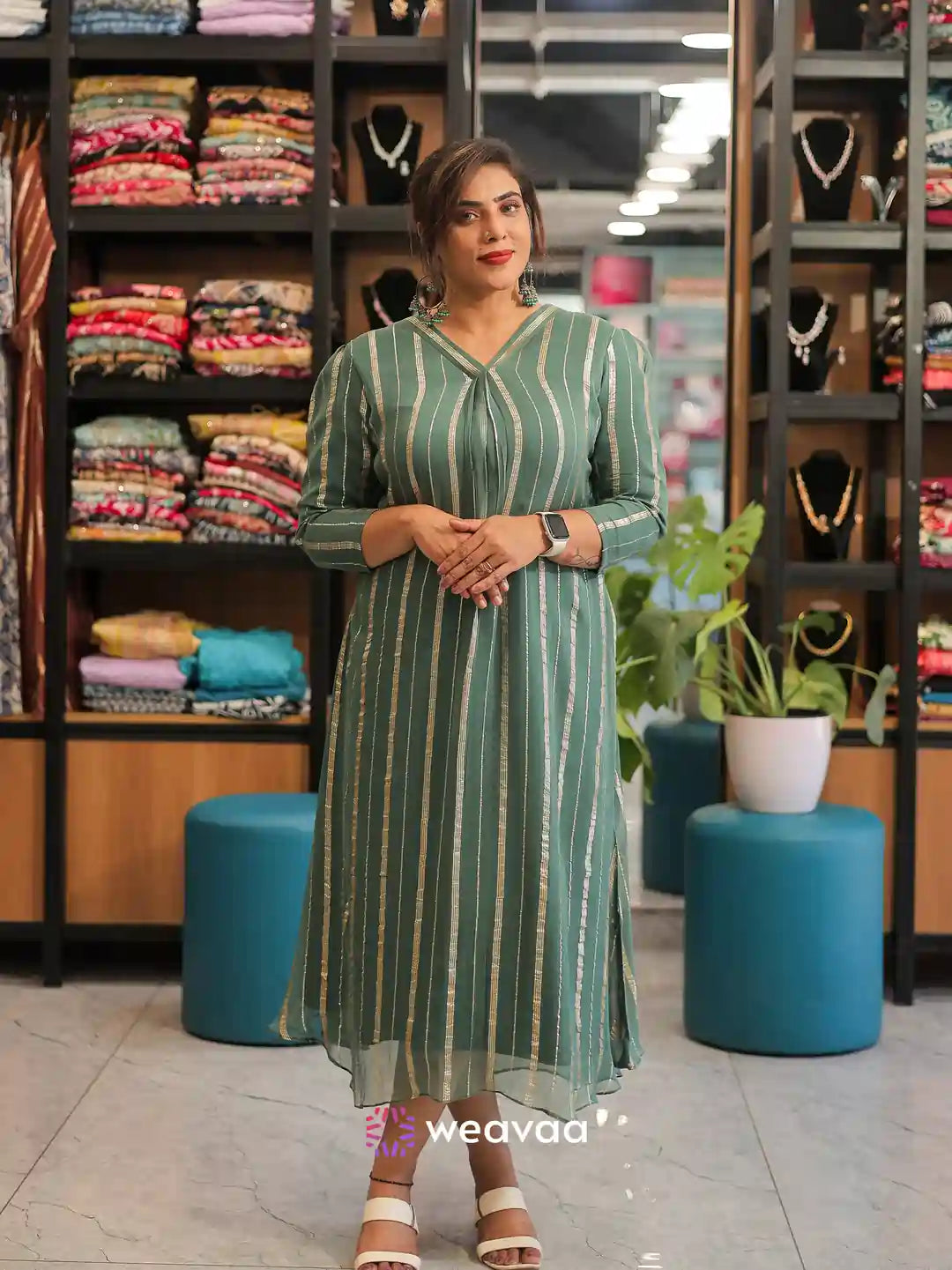 elegant-a-line-flared-kurti