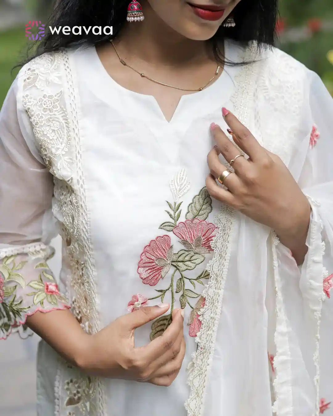 elegant-salwar-set-for-women-with-v-neck