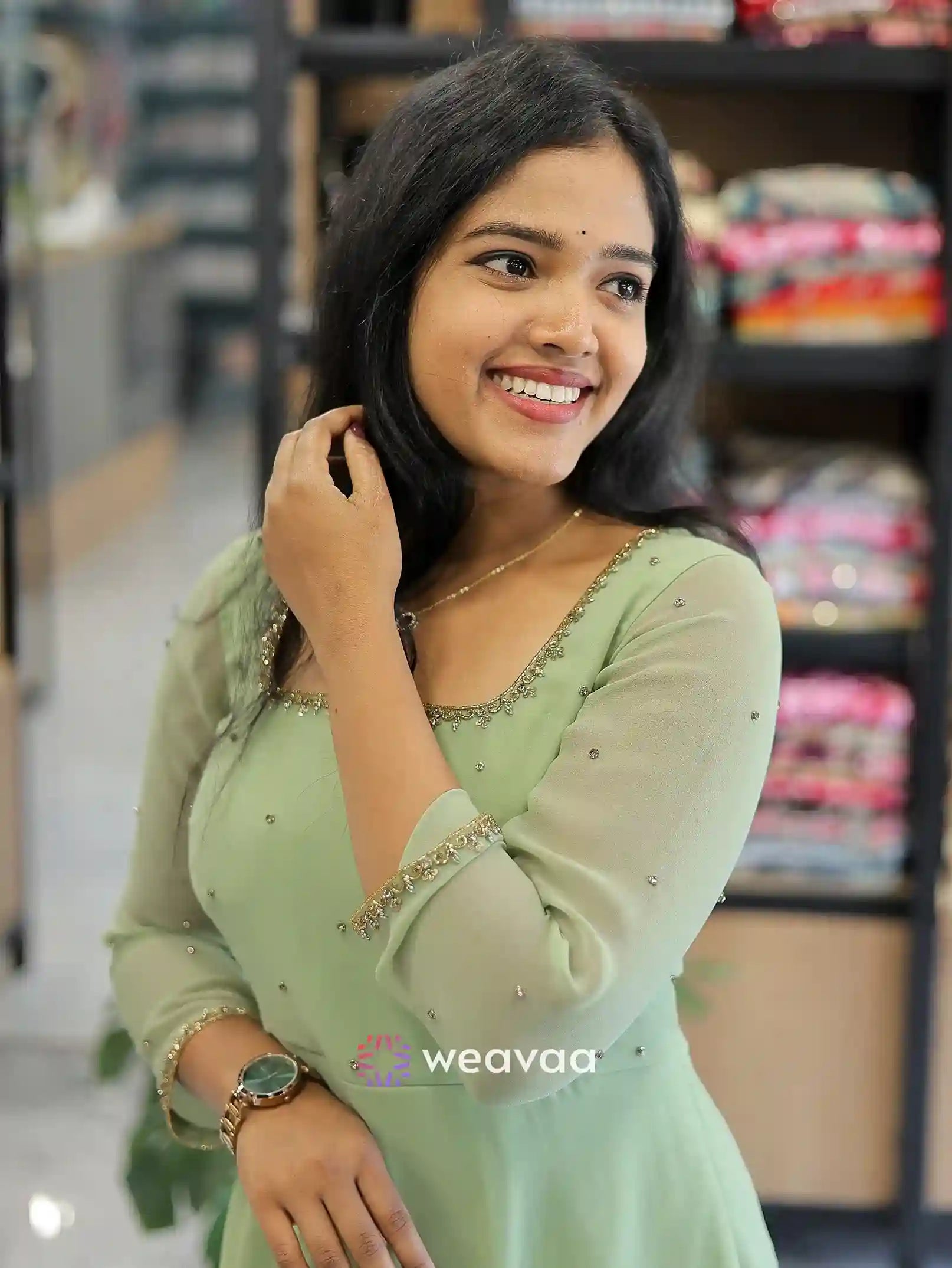 pastel-green-georgette-anarkali-for-casual-and-festive