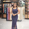 Long Fish Cut Gown With Embellished Golden Sequence Work | WA-DW-1024
