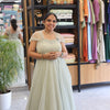 SAGE GREY GOWN |WW-EW-1033