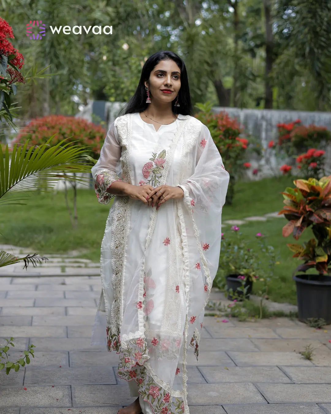 buy-off-white-organza-salwar-set