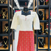 Cotton Ajrak Festive Wear Top | WA-FW-1002
