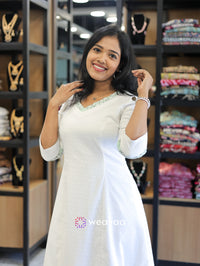 cotton-white-dress-for-women-aline-top-with-crape-lining