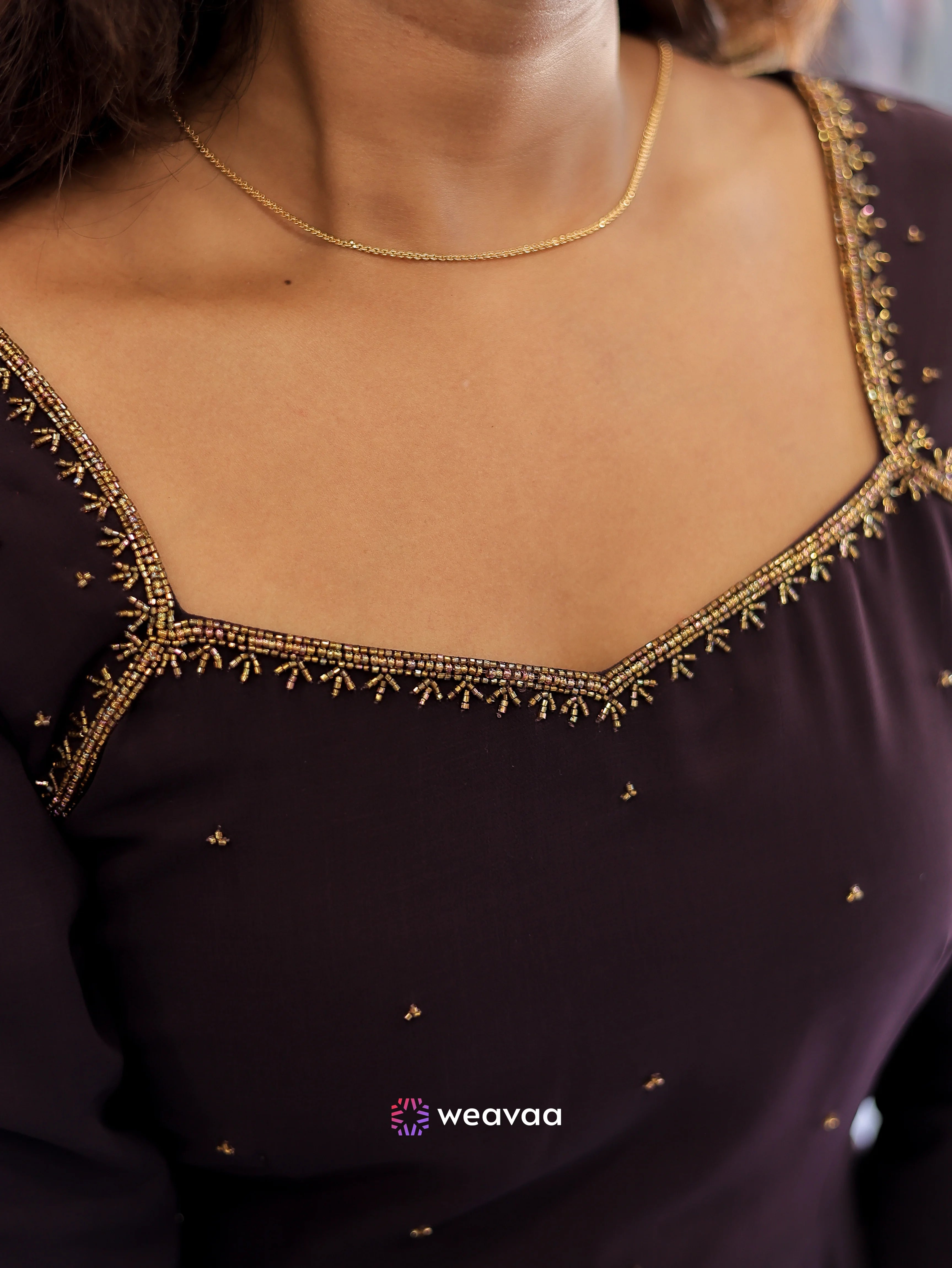 elegant-georgette-anarkali-kurti-purple-shawl-panel-cut-style-for-women