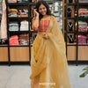 Dhavani Set Golden Yellow | WA-DW-1037