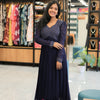 Royal Blue Alia Cut Ethnic Wear | WA-DW-1055