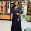 Royal Blue Alia Cut Ethnic Wear | WA-DW-1055