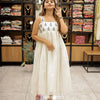 Gathered Sleeveless Frock | WA-DW-1070